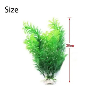 Sun'iy akvarium dekorativ o'simliklari Akvarium va baliq tanklarini bezash uchun suv ostidagi suv o'tlari plastik o'simliklari