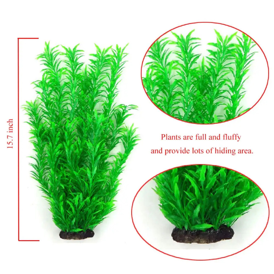 Akvarium o'simliklari, baliq akvarium o'simliklari, sun'iy o'simliklar, suv uchun suv, qizil yashil katta baliq akvarium zavodi, baliq akvarium bezaklari