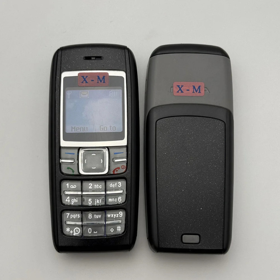 Оригинальный мобильный телефон с разблокировкой 1600, 2G GSM 900/1800, мобильный телефон с английской арабской клавиатурой. Сделано в Финляндии на 2005.