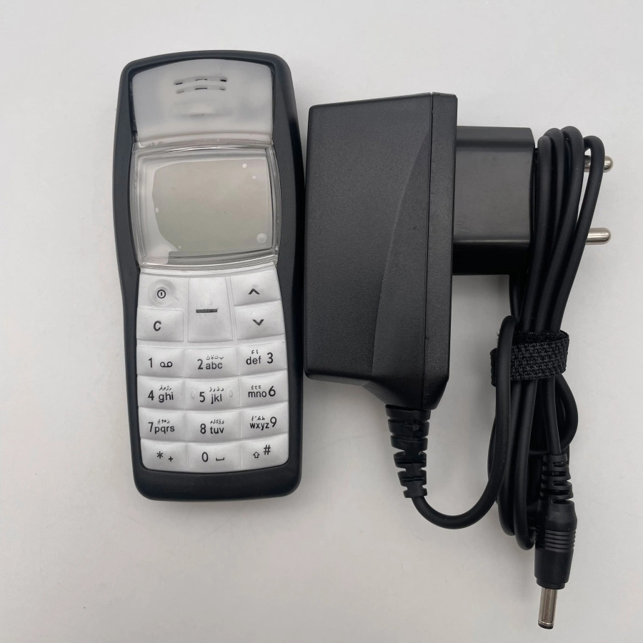 Оригинальный восстановленный мобильный телефон 1100 2G с одной SIM-картой, разблокированный GSM 900/1800, только с арабской клавиатурой, произведено в Финляндии