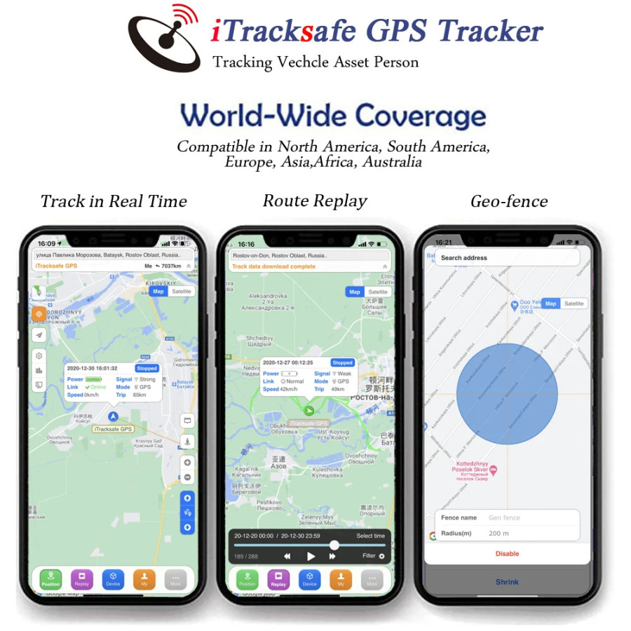 Gps-трекер для мотоцикла, автомобиля, грузовика, скутера, мотоцикла, велосипеда
