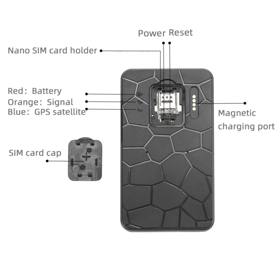 GPS-трекер для автомобиля 2G 4G, GPS-локатор, водонепроницаемый IP67, GPS-трекер, автоматический магнит, бесплатное приложение PK TK905