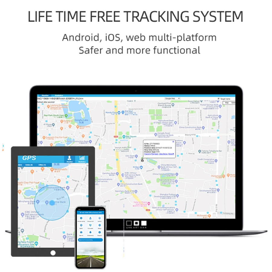 GPS-трекер для автомобиля 2G 4G, GPS-локатор, водонепроницаемый IP67, GPS-трекер, автоматический магнит, бесплатное приложение PK TK905