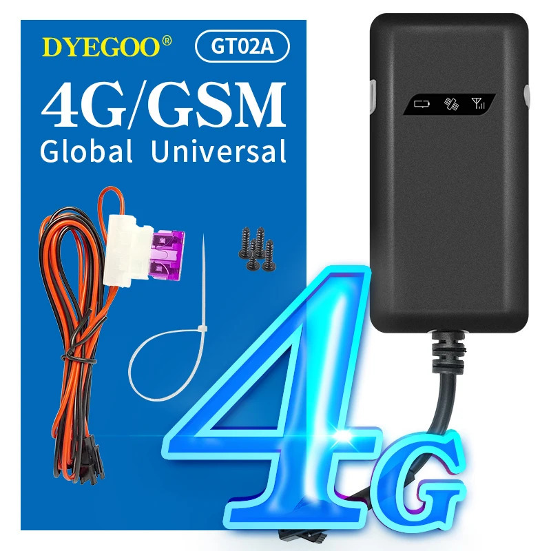 GPS Lokalizator 4G GT02A, D, N GPS Tracker Android Mini GPS Avtomobil Tracker SOS Signal Signal Simli Mototsikl