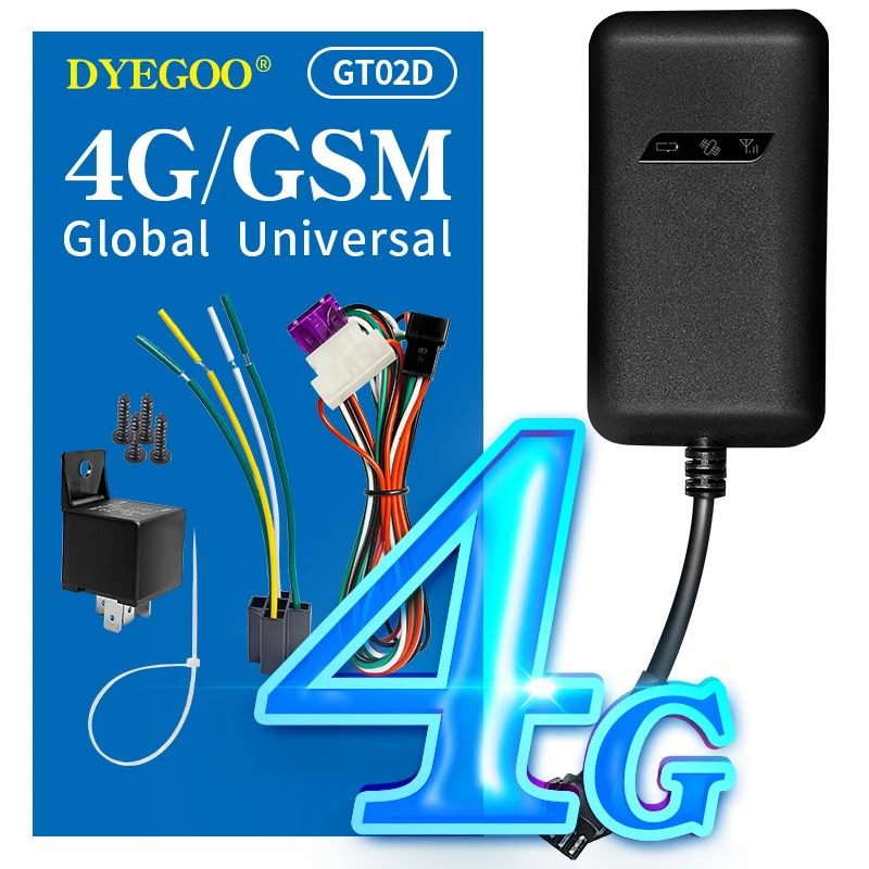GPS Lokalizator 4G GT02A, D, N GPS Tracker Android Mini GPS Avtomobil Tracker SOS Signal Signal Simli Mototsikl