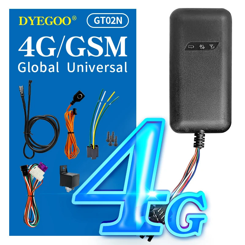 GPS Lokalizator 4G GT02A, D, N GPS Tracker Android Mini GPS Avtomobil Tracker SOS Signal Signal Simli Mototsikl
