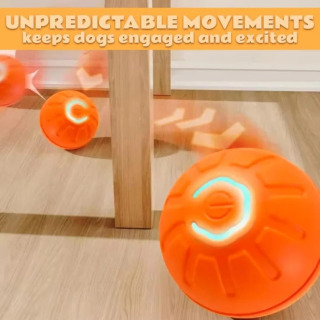 Uy hayvonlari uchun o'yinchoqlar Gravity Electric Pet Entertainment Ball Itlar va mushuklar uchun aqlli sakrash to'pi