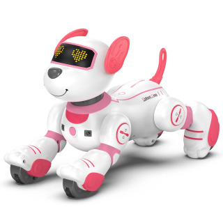 Aqlli robot masofadan boshqariladigan it elektron qo'shiqchi raqs aqlli interaktiv musiqiy nayrang o'yinchoq dasturlashtiriladigan kuchukcha chaqaloq sovg'asi