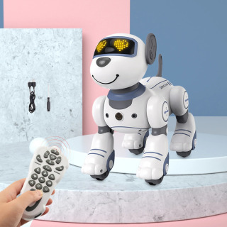RC robot it elektron yuradigan raqsga tushuvchi it aqlli sensorli masofadan boshqarish pulti it o'yinchoqlari bolalar o'yinchoqlari o'g'il bolalar uchun kulgili sovg'a