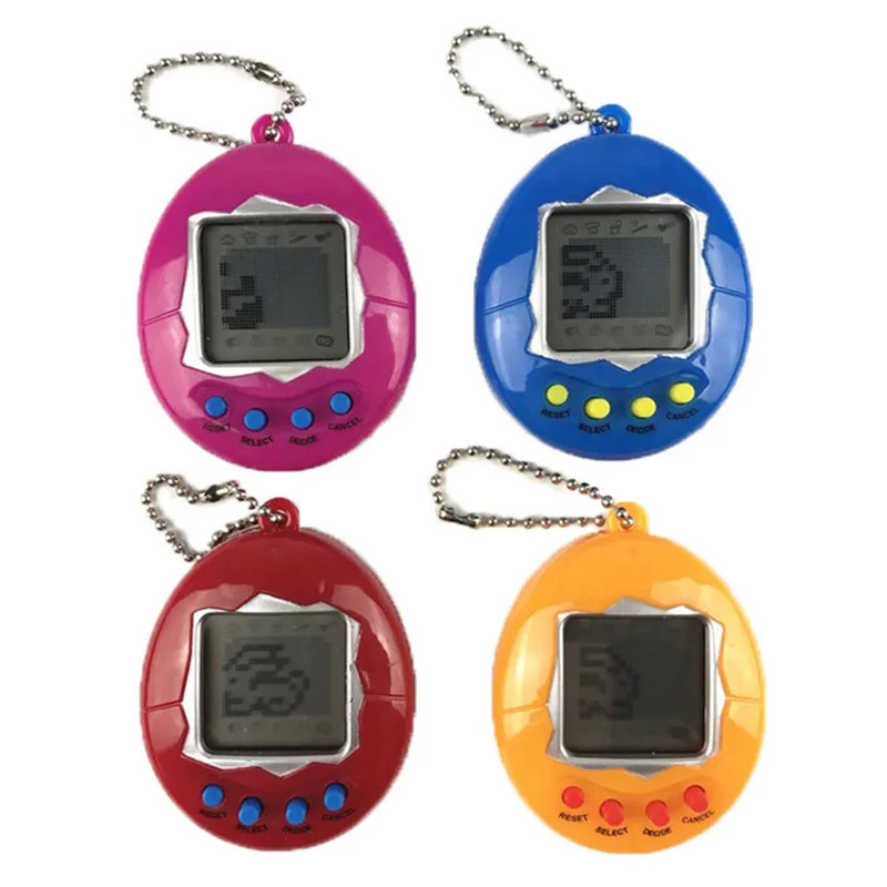 Электронный брелок tamagotchi для домашних животных, портативный брелок для домашних животных, виртуальный интернет-брелок для домашних животных, Интерактивная ностальгическая игрушка для электронных питомцев 90-х