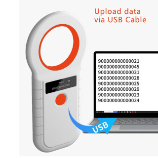 Uy hayvonlari uchun mikrochip skaneri RFID hayvonlar identifikatori yorlig'i skaneri Uy hayvonlari chiplari skaneri ISO11784/85/FDX-B/EMID itlar, uy hayvonlari va mushuklar uchun