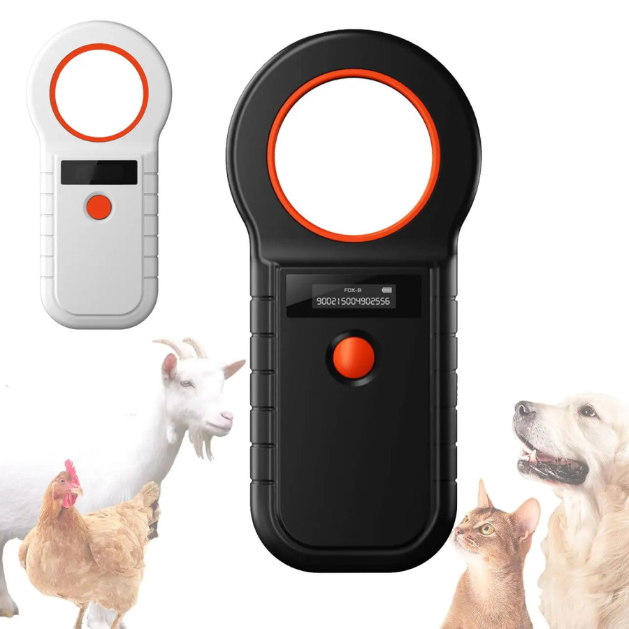 Uy hayvonlari uchun mikrochip skaneri RFID hayvonlar identifikatori yorlig'i skaneri Uy hayvonlari chiplari skaneri ISO11784/85/FDX-B/EMID itlar, uy hayvonlari va mushuklar uchun