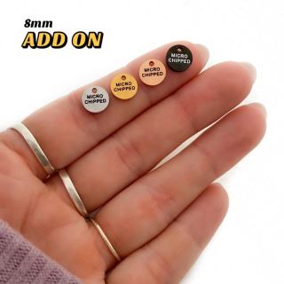 Kichik mikrochip it yorlig'i mikrochip qo'shimcha mushuk yoqasi yorlig'i uy hayvonlari identifikatori yorlig'i o'yilgan aksessuarlar Kichik o'lchamli 8mm 15mm suyak shakli I