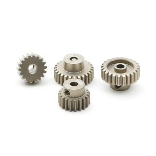 Металлический комплект шестерен 18T 19T 24T 25T для Tamiya TT01 TT02 TT-02 TB02 TA05, детали для обновления радиоуправляемого автомобиля, аксессуары
