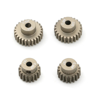 Металлический комплект шестерен 18T 19T 24T 25T для Tamiya TT01 TT02 TT-02 TB02 TA05, детали для обновления радиоуправляемого автомобиля, аксессуары