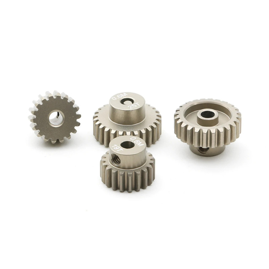 Металлический комплект шестерен 18T 19T 24T 25T для Tamiya TT01 TT02 TT-02 TB02 TA05, детали для обновления радиоуправляемого автомобиля, аксессуары