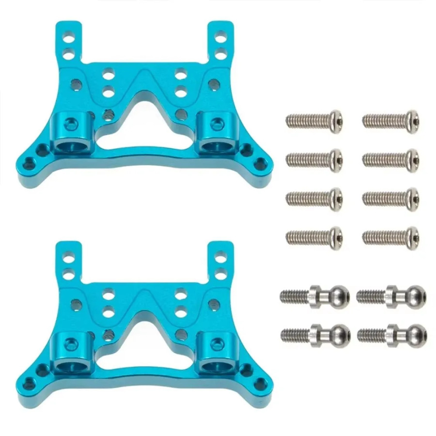 1/18 RC avtomobil modeli Wltoys a959 a969 a979 k929 hop-up qismlari uchun old/orqa amortizator plitasi