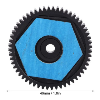 56T Gear 13T Dvigatel reduktorini yangilash aksessuarlari Axial SCX10 RC Modelli avtomobil uchun masofadan boshqarish pulti avtomobil ehtiyot qismlari uchun mos keladi.