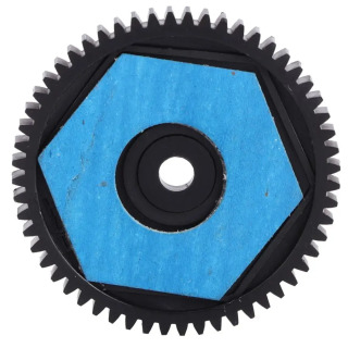 56T Gear 13T Dvigatel reduktorini yangilash aksessuarlari Axial SCX10 RC Modelli avtomobil uchun masofadan boshqarish pulti avtomobil ehtiyot qismlari uchun mos keladi.