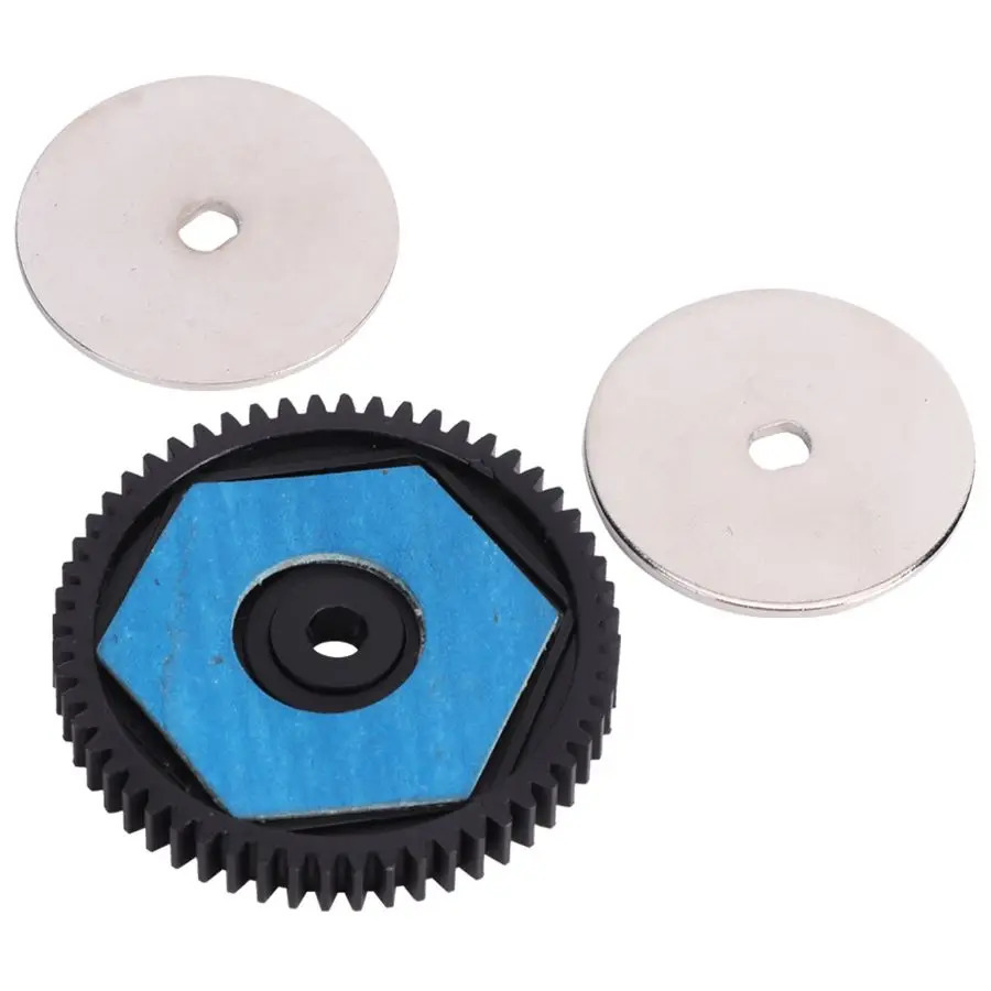 56T Gear 13T Dvigatel reduktorini yangilash aksessuarlari Axial SCX10 RC Modelli avtomobil uchun masofadan boshqarish pulti avtomobil ehtiyot qismlari uchun mos keladi.