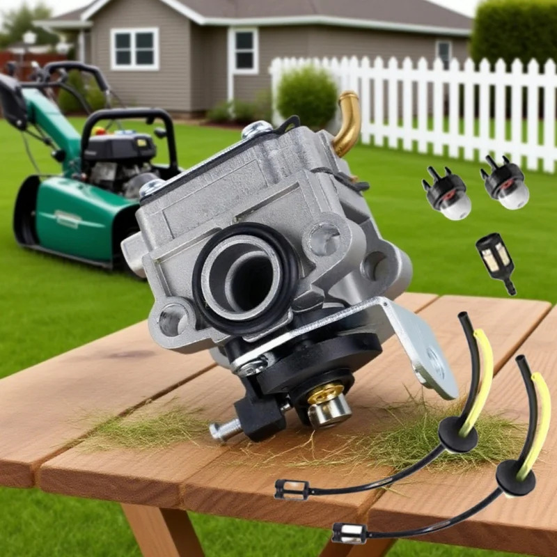 Titan TTK587GDO va TTL488GDO uchun 1 dona karbüratör 2 in 1 trimmer trimmer ehtiyot qismlari HYQ48 karbüratör dvigateli ehtiyot qismlari