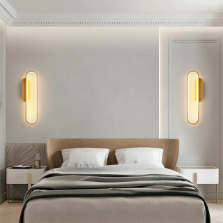 Zamonaviy Led devor yoritgichi Minimalist devor yoritgichi yashash xonasi yotoqxona zina yoritgichi Uyni bezatish toʻshak yonidagi Skandinaviya devor chiroqlari lampalari