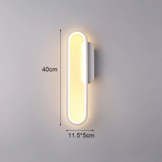 Zamonaviy Led devor yoritgichi Minimalist devor yoritgichi yashash xonasi yotoqxona zina yoritgichi Uyni bezatish toʻshak yonidagi Skandinaviya devor chiroqlari lampalari Холодный белый