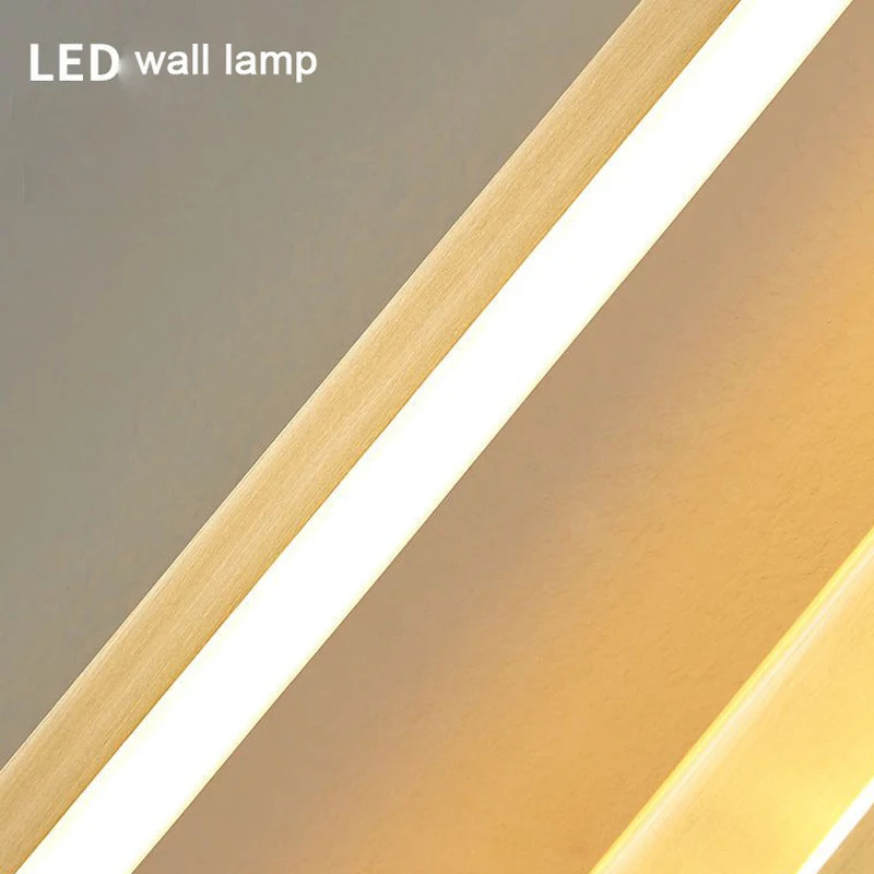 Zamonaviy Led devor yoritgichi Minimalist devor yoritgichi yashash xonasi yotoqxona zina yoritgichi Uyni bezatish toʻshak yonidagi Skandinaviya devor chiroqlari lampalari