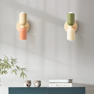 Yotoq xonasi ovqat xonasi yotoqxona devor chiroq Nordic uslubi minimalist zamonaviy yashash xonasi koridor balkon devor bezak lampalar