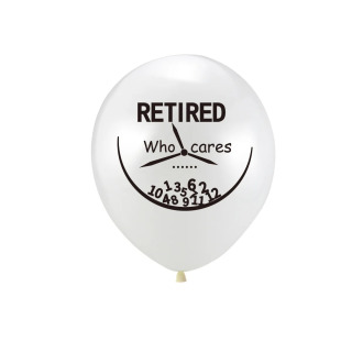 Воздушные шары из латекса для вечеринки в честь Дня Рождения и пенсии, 10 шт./компл.