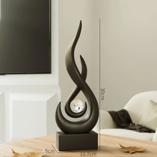 Minimalist haykalchalar uchun uy bezatish haykali Stol markazlari Zamonaviy qumtosh haykalchalari uyga joylashish sovgʻalari