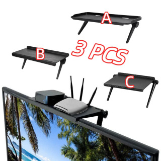 Yuqori televizor ekrani saqlash ushlagichlari Kompyuter tokchalari Simsiz router TV qutisi tokchalari Sozlanishi monitor stendlari Uyni tashkil qilish Yangi