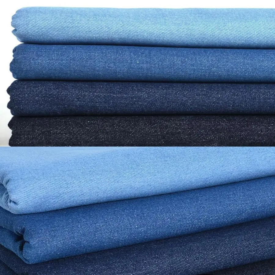 50 * 75 sm yuvilgan denim mato uy toʻqimachilik choyshablarini tikish qoʻlda ishlangan qoʻgʻirchoq kiyimlari liboslari DIY mato liboslari materiallari Qoʻgʻirchoq aksessuarlari