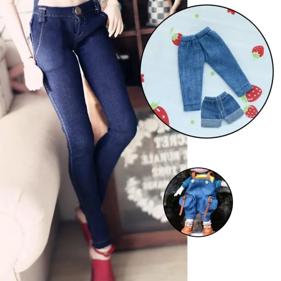 50 * 75 sm yuvilgan denim mato uy toʻqimachilik choyshablarini tikish qoʻlda ishlangan qoʻgʻirchoq kiyimlari liboslari DIY mato liboslari materiallari Qoʻgʻirchoq aksessuarlari