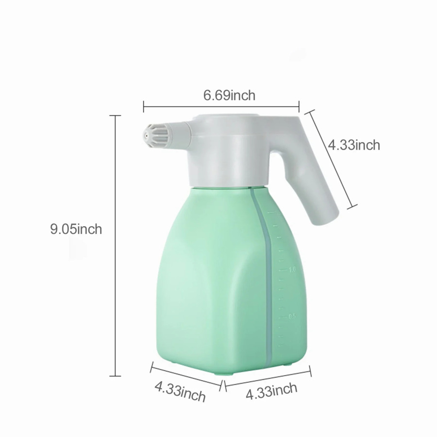 Bogʻni sugʻorish idishi, 1,5 l elektr avtomatik oʻsimlik purkagich.