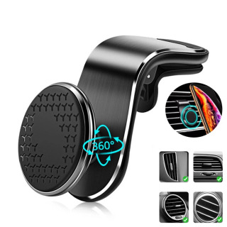 Magnit avtomobil telefon ushlagichi mobil telefonni qoʻllab-quvvatlash mobil telefonni qoʻllab-quvvatlash iPhone Xiaomi Huawei Samsung uchun mobil avtomobil eshigi