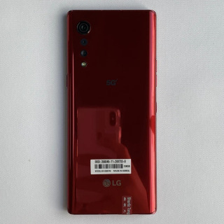 Оригинальный мобильный телефон LG G9 G900TM G900N G900VM 5G VELVET, 6 ГБ ОЗУ, 128 ГБ ПЗУ, 6,8 дюйма, 48 МП+8 МП+5 МП+16 МП, восьмиядерный процессор, Android-смартфон Красный Пакет 4
