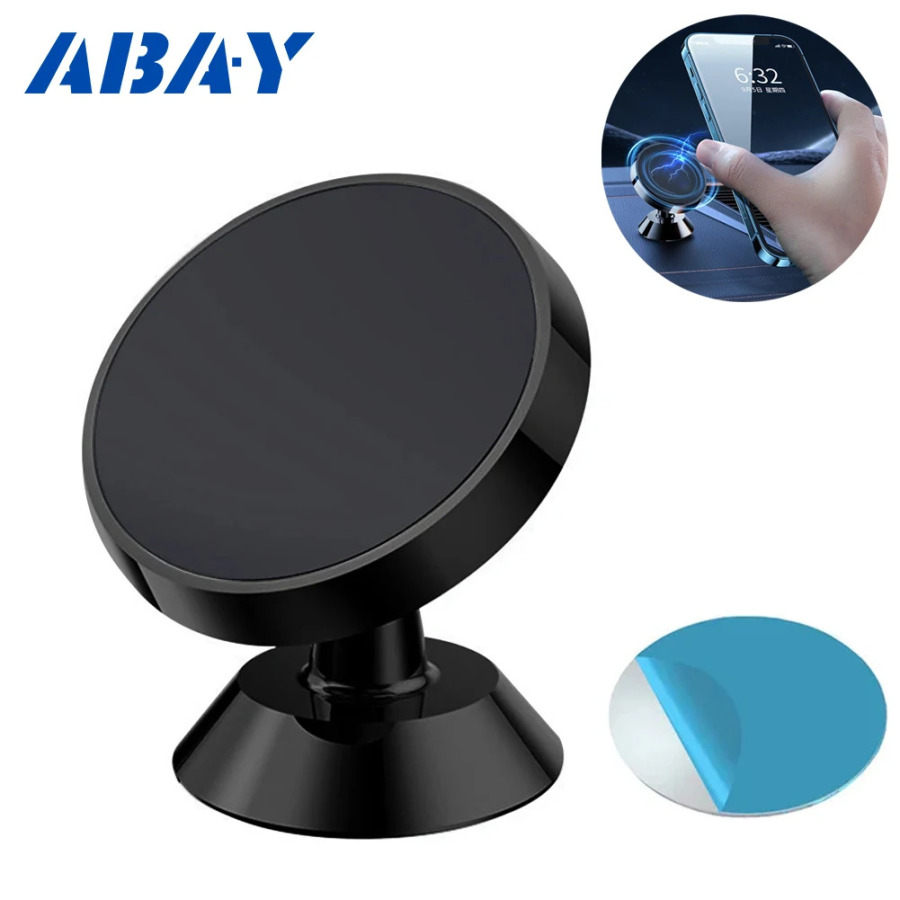 Magnit avtomobil telefoni ushlagichi mobil telefon stendi GPS 360° aylanishni qoʻllab-quvvatlaydi iPhone 14 13 12 Pro Xiaomi Huawei Samsung