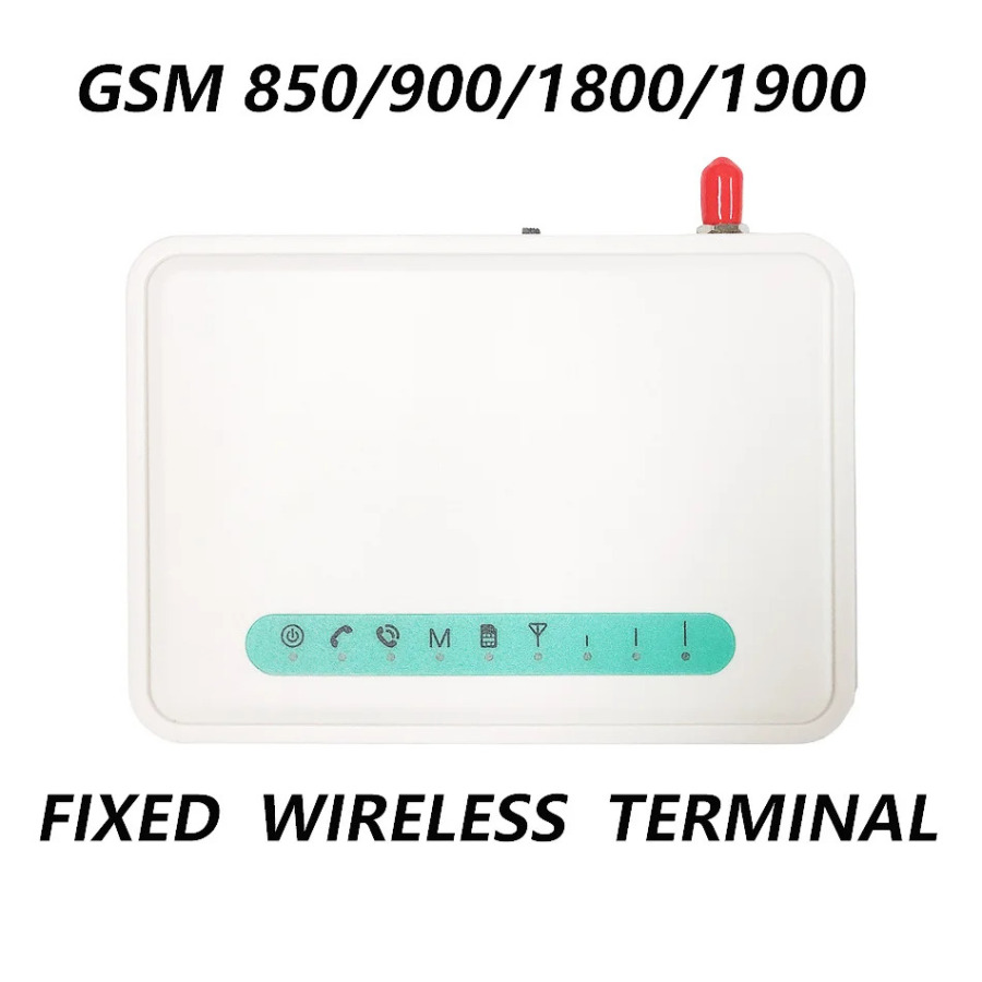 Signal tizimi uchun 2G GSM Ruxsat etilgan simsiz DTMF FSK terminali Statsionar statsionar telefon audio kassetali uyali karta Statsionar telefon