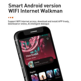 Melrose 2019 mini telefonlari 4G LTE smartfoni Android ikkita SIM-kartali super 3,4 dyuymli ultra yupqa mobil telefon 2000 mA/soat yuzni tanish