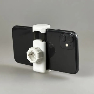 Avtomobil uyali telefon ushlagichi aksessuarlari 60-82 mm mobil telefon 17 mm sharli bosh bazasi uchun sozlanishi telefon braketi qisqichi
