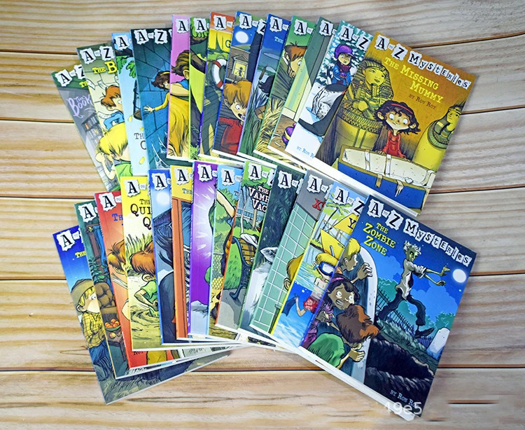 26 книг, новый случай от А до Я, тайна, мост, английские детские книги, начальный детектив, рассуждение, романы