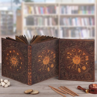 Блокнот в стиле ретро, дневник, бухгалтерская книга, книги «Волшебство и колдовство»