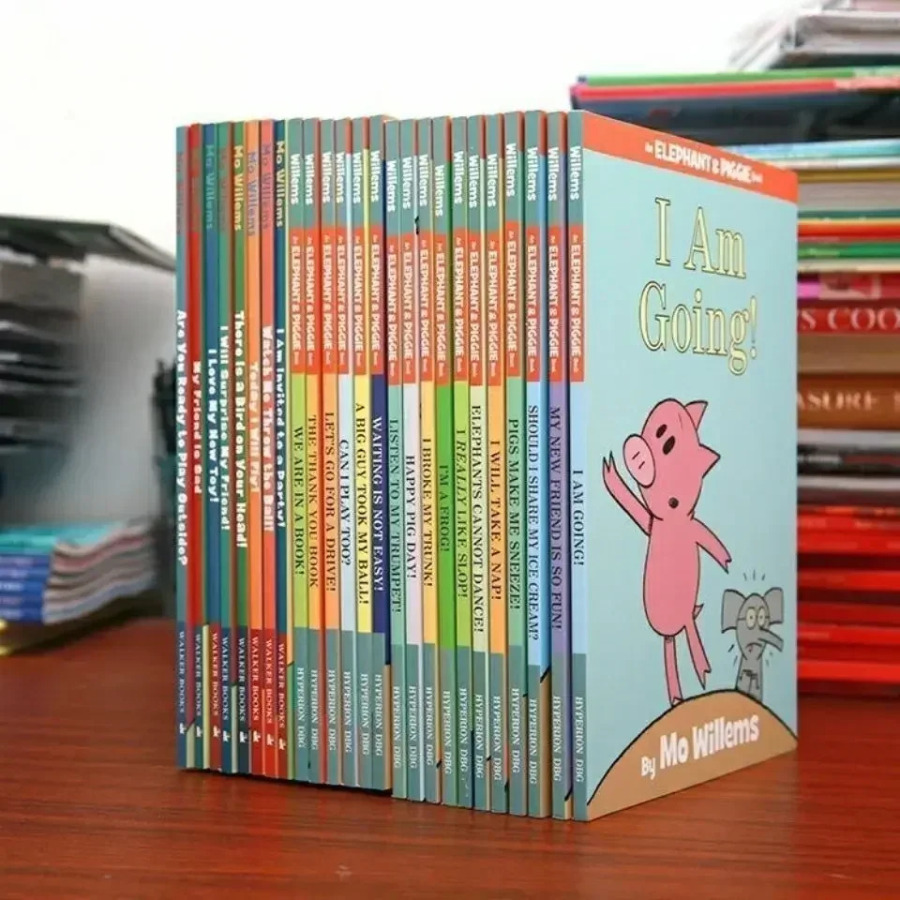 10 ta tasodifiy kitoblar, Kavayi fil va choʻchqalar kitobi, qiziqarli hikoyalar, bolalar rasmlari, ingliz tilidagi kitoblar, bolalar uchun oʻquv oʻyinchoqlari Libros