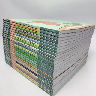 25 библиотека/набор Kawaii An Elephant and Piggies Book Интересная история Детская картинка Английская библиотека Детские обучающие игрушки Libros