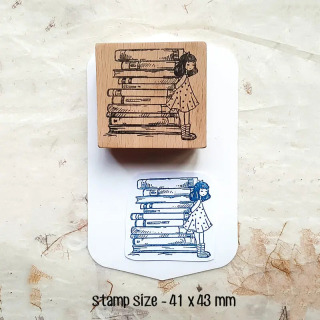 Yoqimli Scrapbooking kitob sevuvchilar 5 turdagi kitob qurti mushuk mushuk adabiy jurnali yogʻoch tamgʻa