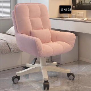 Ergonomik yotoqxona ofis kreslosi kompyuter kreslosi ayollar boʻyanish kreslosi oddiy kiyinish kreslosi hashamatli suyanchiq stul