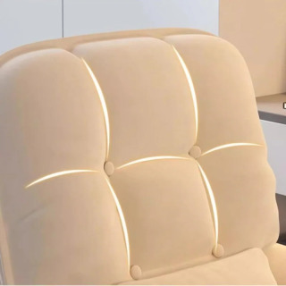 Ergonomik yotoqxona ofis kreslosi kompyuter kreslosi ayollar boʻyanish kreslosi oddiy kiyinish kreslosi hashamatli suyanchiq stul