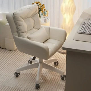 Comfortable Sedentary Home Study Chair Dormitory Desk Girls' Bedroom Makeup Chair Office Lift Swivel Chair
