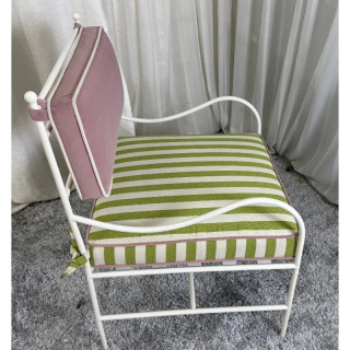 Zamonaviy yashil bog ʻstul Chiroyli va zamonaviy tashqi makon mebellari Rattan mebellari Ijtimoiy mebellari Bog ʻskameykasi Muebles Jardin
